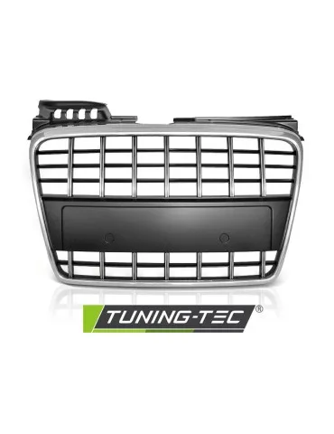 Calandre noire chromée pour AUDI A4 B7 04-08