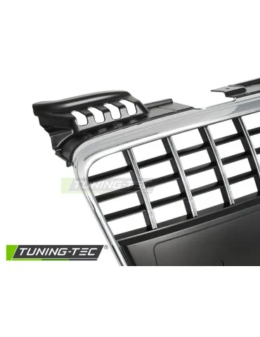 Calandre noire chromée pour AUDI A4 B7 04-08