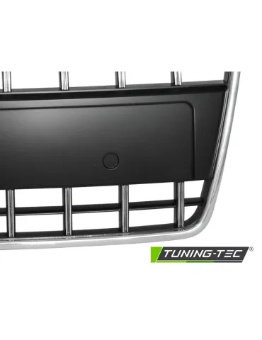 Calandre noire chromée pour AUDI A4 B7 04-08