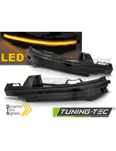 Répétiteurs latéraux à LED fumés pour AUDI Q7 15-18