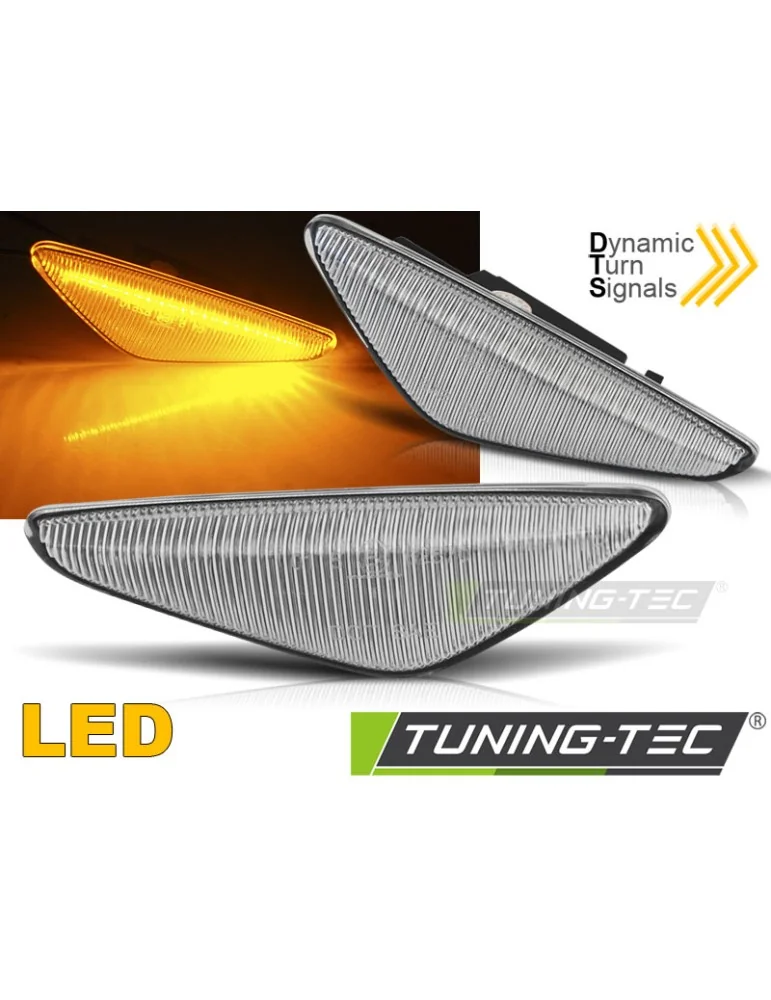 Répétiteurs latéraux à LED blancs pour BMW X5 E70 X6 E71 X3 F25