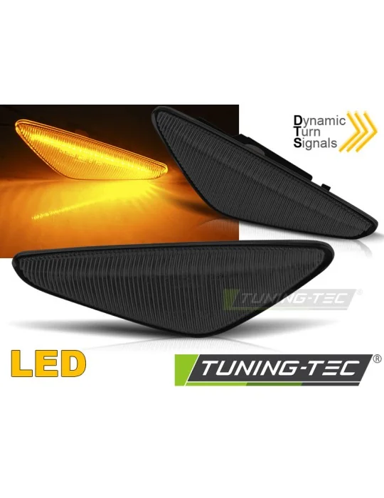 Répétiteurs latéraux à LED fumés pour BMW X5 E70 X6 E71 X3 F25