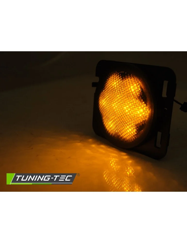 Répétiteurs latéraux à LED fumés pour CHRYSLER JEEP WRANGLER JK 07-18