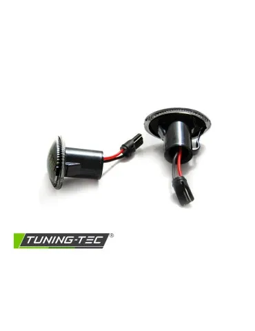 Répétiteurs latéraux à LED fumés pour FIAT 500 07- FORD KA 08- LANCIA YPSILON 04