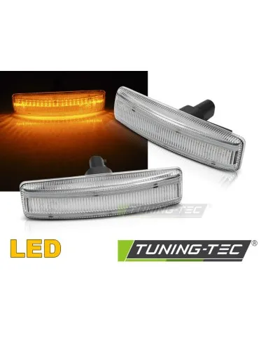 Répétiteurs latéraux à LED blancs pour LAND ROVER RANGE 05-12
