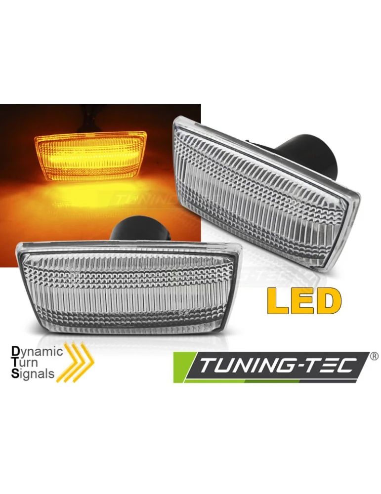 Répétiteurs latéraux à LED blancs pour OPEL ASTRA H CORSA D INSIGNIA ZAFIRA