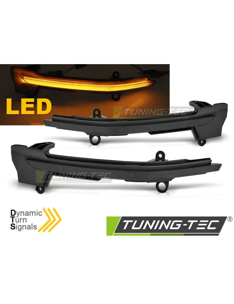 Répétiteurs latéraux à LED fumés pour SEAT ATECA 16