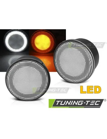 Feux arrière à LED blancs pour CHRYSLER JEEP WRANGLER JK 07-18