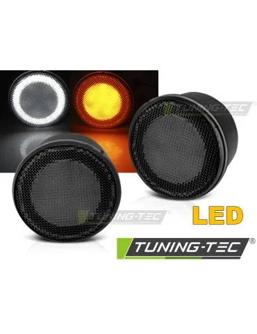 Bloc optique à LED fumé pour CHRYSLER JEEP WRANGLER JK 07-18