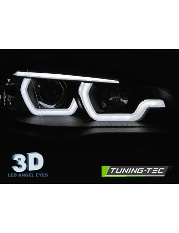 Phares noirs pour BMW X5 E70 07-13