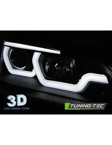 Phares noirs pour BMW X5 E70 07-13