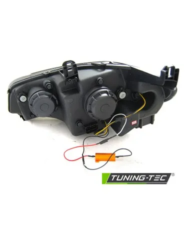 Phares noirs pour BMW X5 E70 07-13