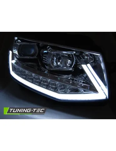Phares à LED chromés pour VW T6 15-19