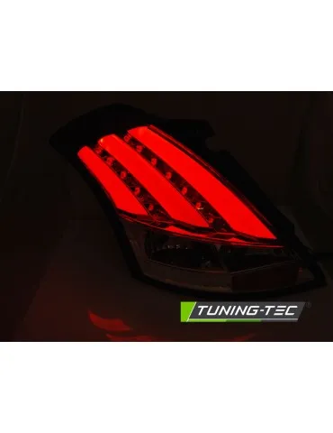 Feux arrière à LED fumés rouges