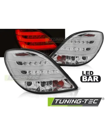 Feux arrière à LED chromés pour PEUGEOT 207 3 portes/5 portes 05.06-06.09