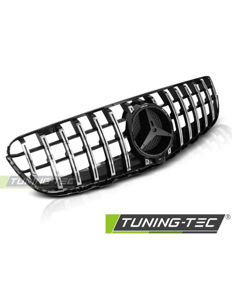 Calandre noire chromée pour MERCEDES GLC W253 15-18