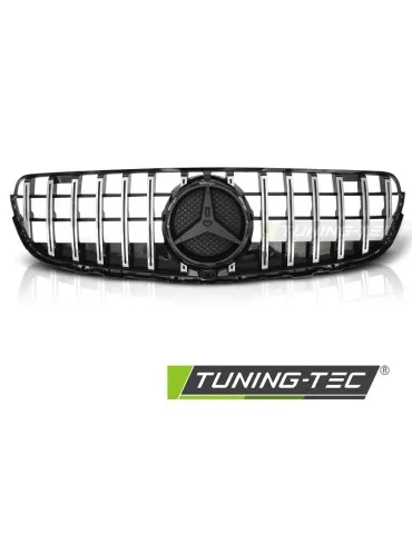 Calandre noire chromée pour MERCEDES GLC W253 15-18