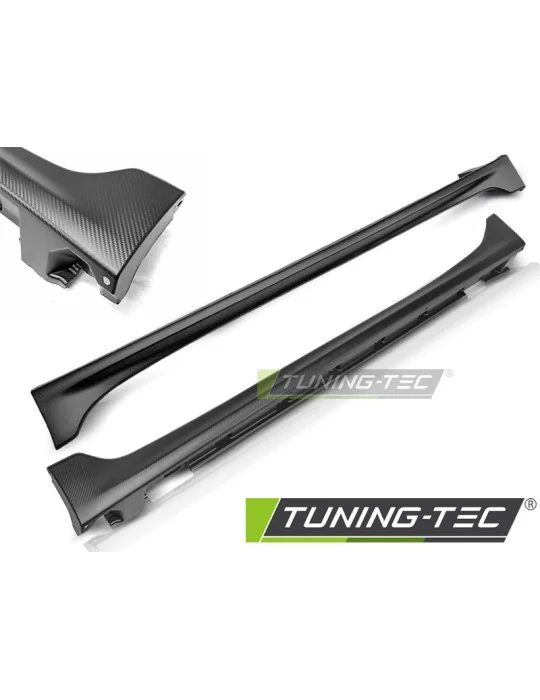 Bloc optique aspect carbone pour