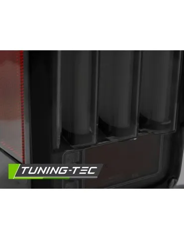 Feux arrière à LED noirs fumés pour CHRYSLER JEEP WRANGLER JK 07-18