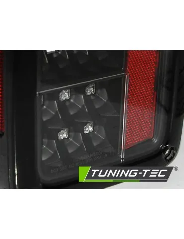 Feux arrière à LED noirs pour CHRYSLER JEEP WRANGLER JK 07-18