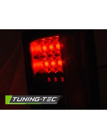 Feux arrière à LED noirs pour CHRYSLER JEEP WRANGLER JK 07-18