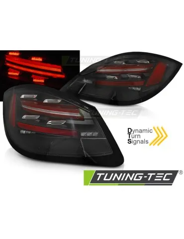 Feux arrière à LED noirs pour PORSCHE BOXSTER CAYMAN 987 09-12