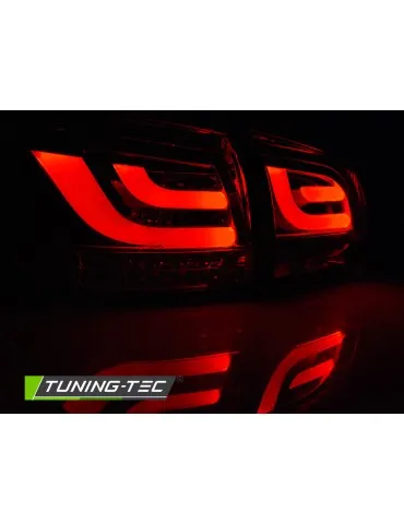 Feux arrière à LED fumés rouges pour VW GOLF 6 10.08-12