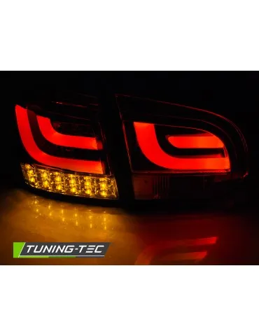 Feux arrière à LED noirs pour VW GOLF 6 10.08-12