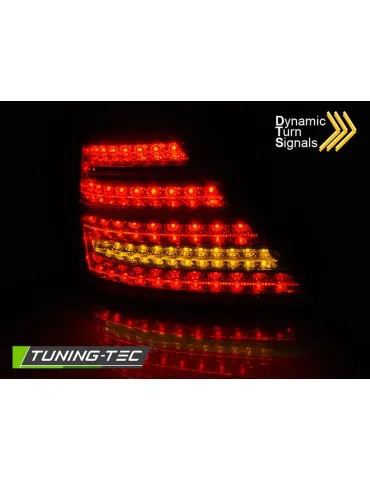 Feux arrière à LED fumés rouges pour MERCEDES W221 S-KLASA 05-09