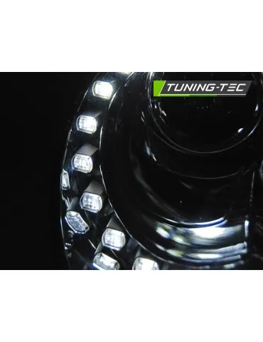 Phares à LED chromés pour VW NEW BEETLE 06-12