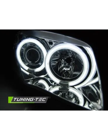 Phares chromés pour BMW 1 E87/E81/82/88 04-11