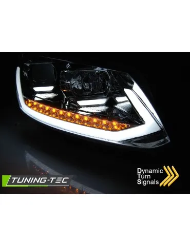 Phares chromés pour VW TOURAN II 08.10-15