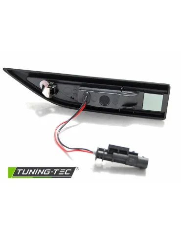 Répétiteurs latéraux à LED noirs fumés pour VW T6 15-19