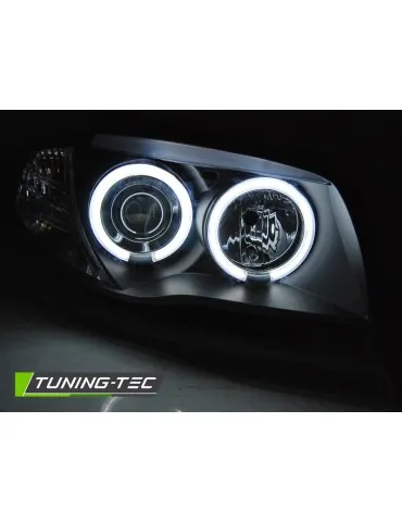 Phares noirs pour BMW 1 E87/E81/82/88 04-11