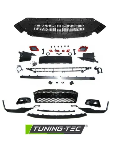 Pare-chocs avant noir pour AUDI A5 16-19