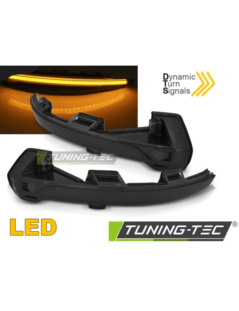 Répétiteurs latéraux à LED fumés pour VW PASSAT B8 ARTEON