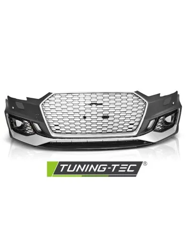 Pare-chocs avant noir pour AUDI A4 B9 08.15-19