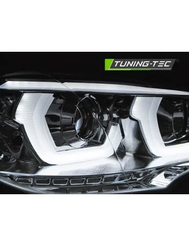 Phares chromés pour BMW X5 E70 07-13