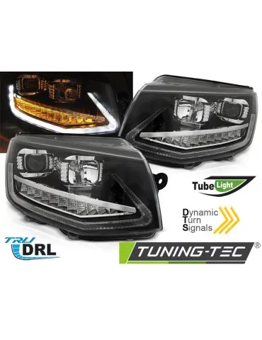 Phares noirs pour VW T6 15-19