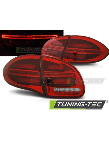 Feux arrière à LED rouges blancs pour PORSCHE CAYENNE 10-15
