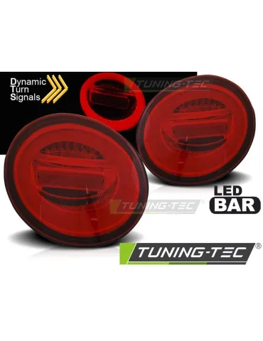 Feux arrière à LED rouges pour VW NEW BEETLE 10.98-05