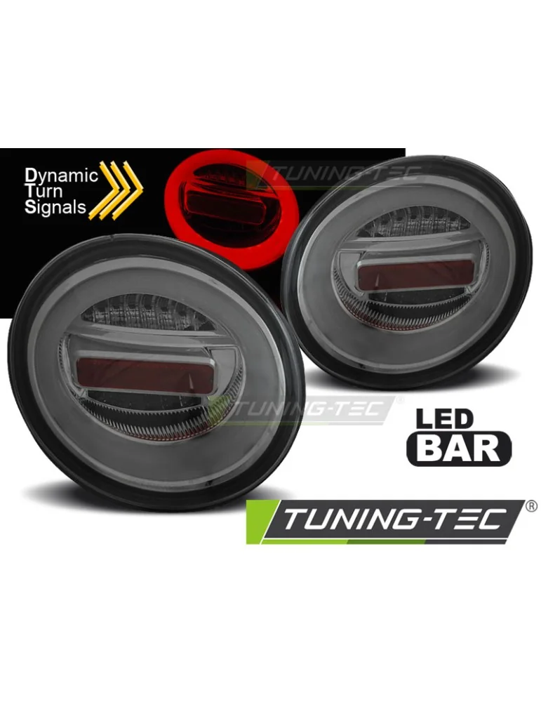 Feux arrière à LED fumés pour VW NEW BEETLE 10.98-05