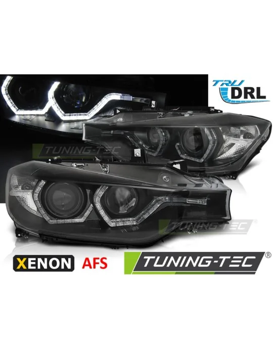 Phares au xénon noirs pour BMW F30/F31 (2011 - 2015)