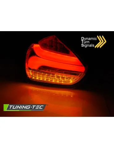 Feux arrière à LED noirs fumés pour FORD FOCUS 3 15-18 berline à hayon