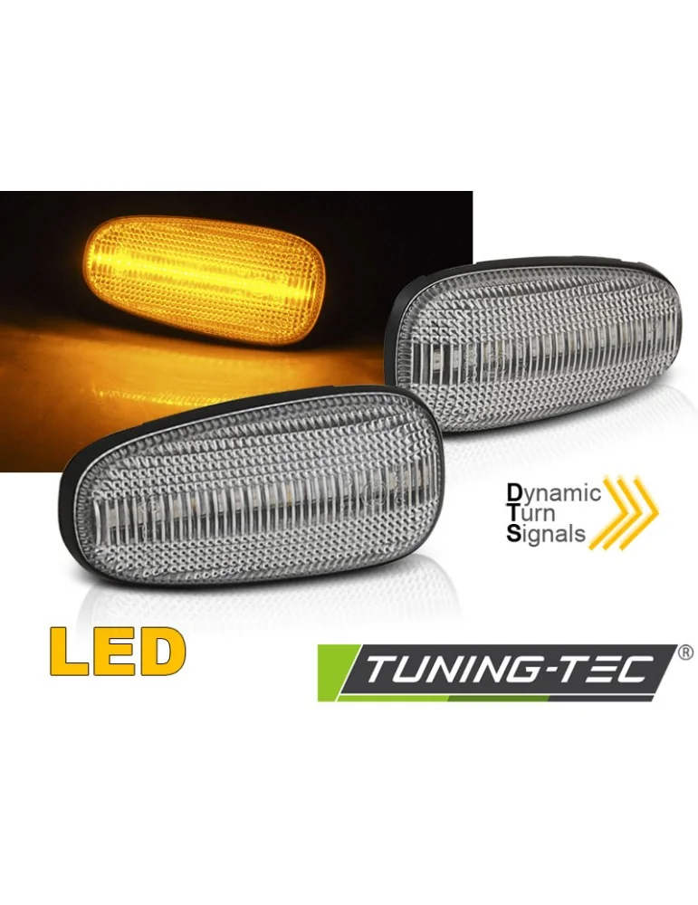 Répétiteurs latéraux à LED blancs pour OPEL ASTRA G ZAFIRA A FRONTERA B