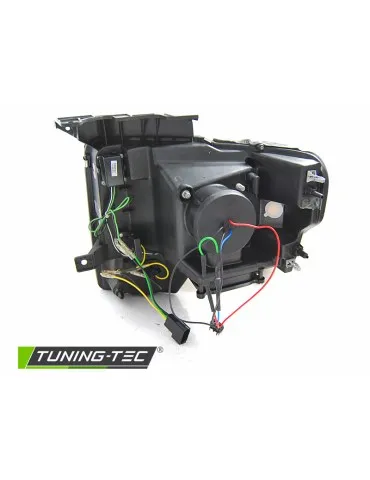 Phares à LED noirs pour FORD F150 MK12 08-14
