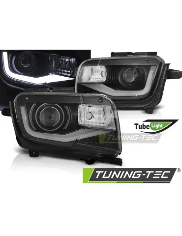 Phares à LED noirs pour CHEVROLET CAMARO 09-13