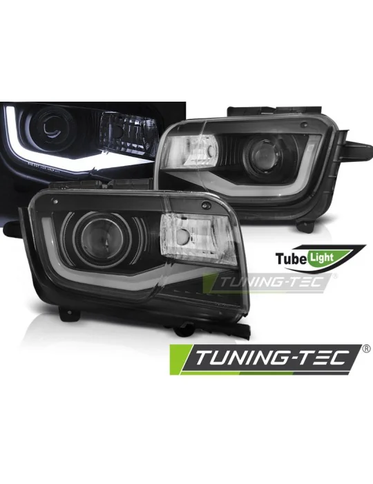 Phares à LED noirs pour Chevrolet Camaro (2009 - 2013)