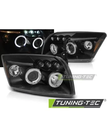 Phares noirs pour DODGE CALIBER 06-12
