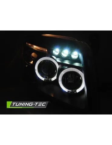 Phares noirs pour DODGE CALIBER 06-12